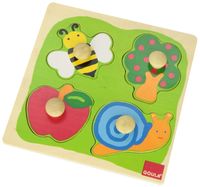 Bild vom Artikel Biene, Apfelbaum und Schnecke (Holzpuzzle) vom Autor 