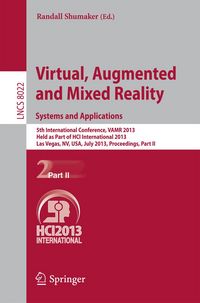 Produktbild: Virtual, Augmented and Mixed Reality: Systems and Applications