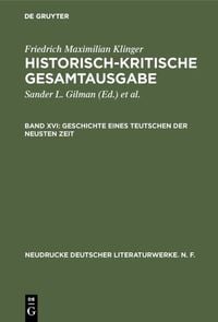 Produktbild: Geschichte eines Teutschen der neusten Zeit