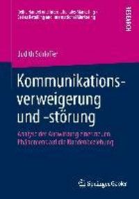 Produktbild: Kommunikationsverweigerung und -st&ouml;rung