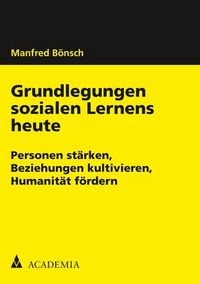 Produktbild: Grundlegungen sozialen Lernens heute
