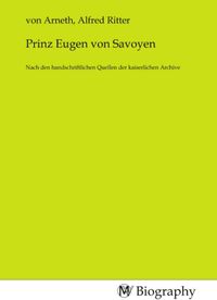 Produktbild: Prinz Eugen von Savoyen