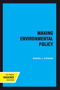 Produktbild: Making Environmental Policy