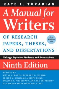 Produktbild: Manual for Writers of Research Papers, Theses, and Dissertations