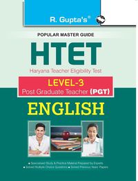 Produktbild: HTET (PGT) Post Graduate Teacher (Level3) English Exam Guide