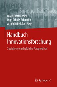Produktbild: Handbuch Innovationsforschung