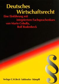 Produktbild: Deutsches Wirtschaftsrecht