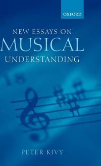 Produktbild: New Essays on Musical Understanding