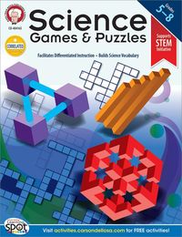 Produktbild: Science Games and Puzzles, Grades 5 - 8