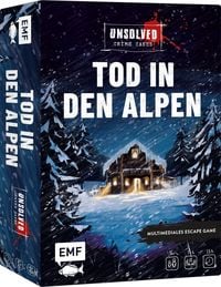 Krimi-Spielebox: Unsolved Crime Cases - Tod in den Alpen von Die Spielarchitekten GmbH
