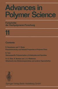 Produktbild: Advances in Polymer Science