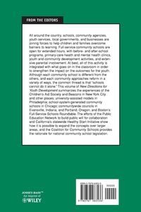 Produktbild: Dryfoos, J: Community Schools: A Strategy for Integrating Yo