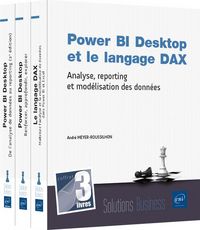 Produktbild: Power Bi Desktop et le langage DAX : coffret de 3 livres