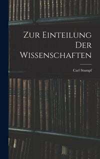 Produktbild: Zur Einteilung Der Wissenschaften