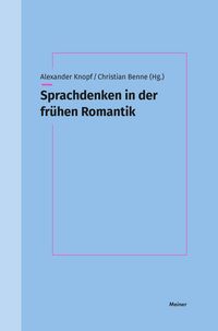 Produktbild: Sprachdenken in der fr&uuml;hen Romantik