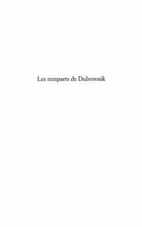 Produktbild: Remparts de Dubrovnik Les