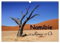 Produktbild: Namibie Rouge et Or (Calendrier mural 2027 DIN A3 vertical), CALVENDO calendrier mensuel