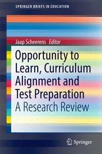 Produktbild: Opportunity to Learn, Curriculum Alignment and Test Preparation