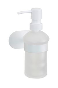 Produktbild: Turbo-Loc&reg; Seifenspender Mod. Orea White matt, aus rostfreiem Edelstahl