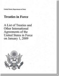 Produktbild: Treaties in Force 2009 a List