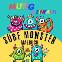 Produktbild: Niedliche Monster Malbuch