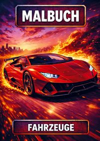 Produktbild: Malbuch, Fahrzeuge
