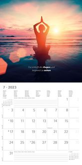 ZEN 2021 Wandkalender Broschürenkalender mit Ferienterminen 