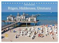 Produktbild: Ostseeinseln R&uuml;gen, Hiddensee, Ummanz (Tischkalender 2026 DIN A5 quer), CALVENDO Monatskalender