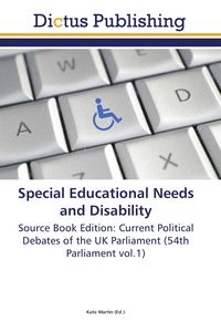Produktbild: Special Educational Needs and Disability