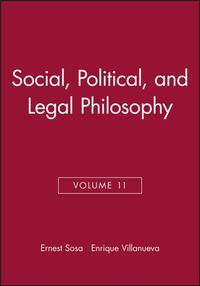 Produktbild: Social, Political, and Legal Philosophy, Volume 11