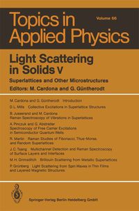 Produktbild: Light Scattering in Solids v