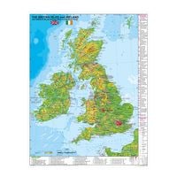Produktbild: The British Isles and Ireland with UNESCO World Heritage Sites and National Parks (engl.)
