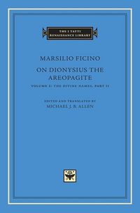Produktbild: On Dionysius the Areopagite