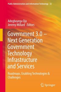 Produktbild: Government 3.0 - Next Generation Government Technology Infrastructure and Services