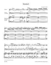 Sonaten für Violine und Basso continuo Opus V