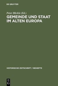 Produktbild: Gemeinde und Staat im Alten Europa
