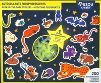 Produktbild: Autocollants phosphoresents : 8 &eacute;toiles phosphorescentes