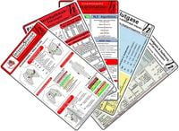 Produktbild: Intensiv-Station Karten-Set 2025 - EKG Diagnostik & Ableitungen, Herzrhythmusst&ouml;rungen, Reanimation - Innerklinisch, Blutgase, S&auml;ure-Basen & Elektrolyte -Intensiv-, Analgesie & Sedierung auf der Intensivstation