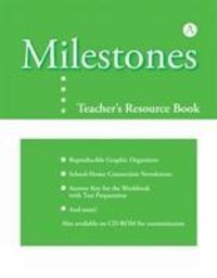 Produktbild: O'Sullivan, J: Milestones A: Teacher's Resource Book
