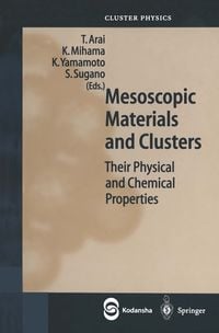 Produktbild: Mesoscopic Materials and Clusters