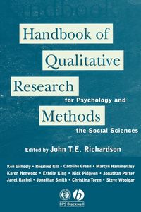 Produktbild: Hdbk Qualitative Research Methods