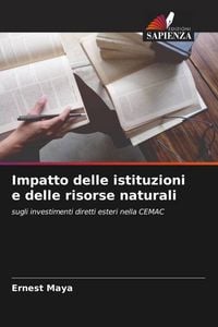 Produktbild: Impatto delle istituzioni e delle risorse naturali