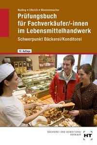 Produktbild: Pr&uuml;fungsbuch f&uuml;r Fachverk&auml;ufer /-innen im Lebensmittelhandwerk
