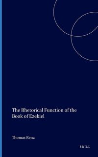 Produktbild: The Rhetorical Function of the Book of Ezekiel