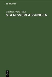 Produktbild: Staatsverfassungen