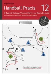 Produktbild: Handball Praxis 12 - D-Jugend-Training: Von der Mann- zur Raumdeckung - Kooperationen im Angriff und Abwehroptionen dagegen