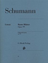 Bild vom Artikel Robert Schumann - Bunte Blätter op. 99 vom Autor Robert Schumann