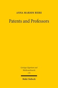 Produktbild: Patents and Professors