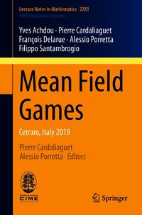 Produktbild: Mean Field Games
