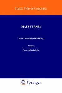 Produktbild: Mass Terms: Some Philosophical Problems